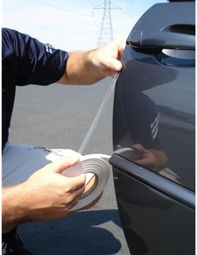 Clear Paint Protection Film Door Edge Guard- 100 Ft. Roll Protect Your Car or Truck with This Clear Protective Film! (1/2" Wide)