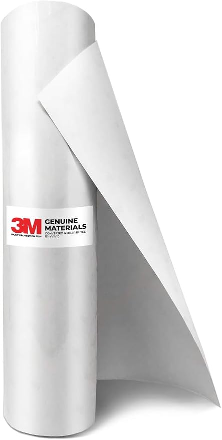 3M Clear Paint Protection Bulk Film Roll 12-by-96-inches