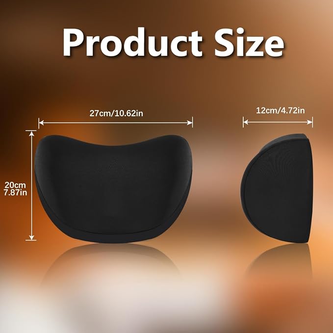 2Pcs Car Neck Pillow, Ultra Comfortable Neck Pillow for Driving, Soft Car Headrest Pillow Like Clouds, Make Your Driving More Comfortable, Suitable for Driving, Traveling