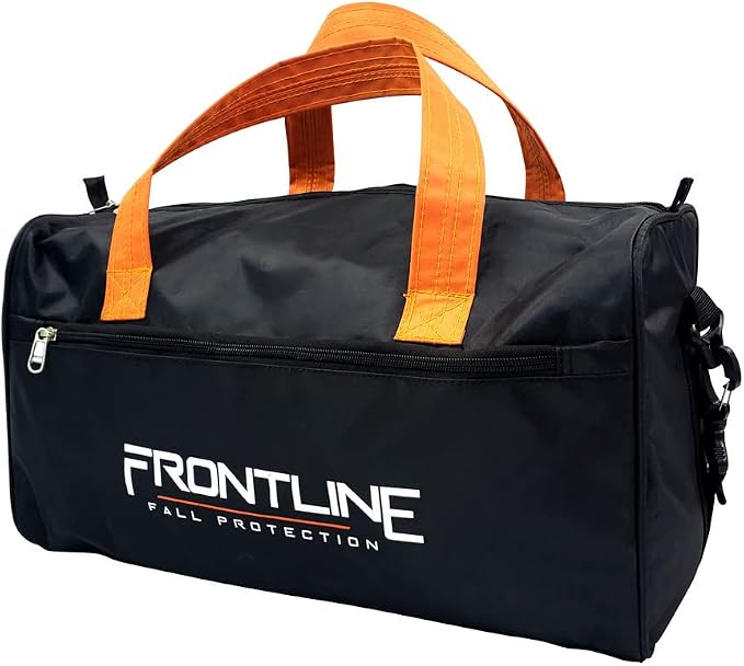 Frontline Combat Complete Roofers Kit with 50' Lifeline Combat™ Full Body Harness | OSHA & ANSI Compliant