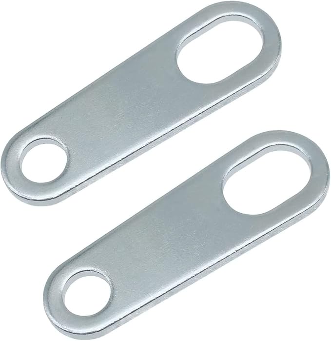 ANKIA 2PCS Motorcycle Indicator Turn Signal Light Lamp Relocater Holder Shock Brackets for Harley Motorbike Bobber Old School Cafe Racer (Silver)