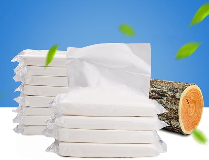 Car Tissue Refills, Facial Tissues for Car Sun Visor, Napkin Refills for Auto Visor Tissue Holder, Ultra Soft Facial Tissue, 3-Ply, 30 Sheets Each Pack, 360 Sheets tissues refillable - 12 Packs