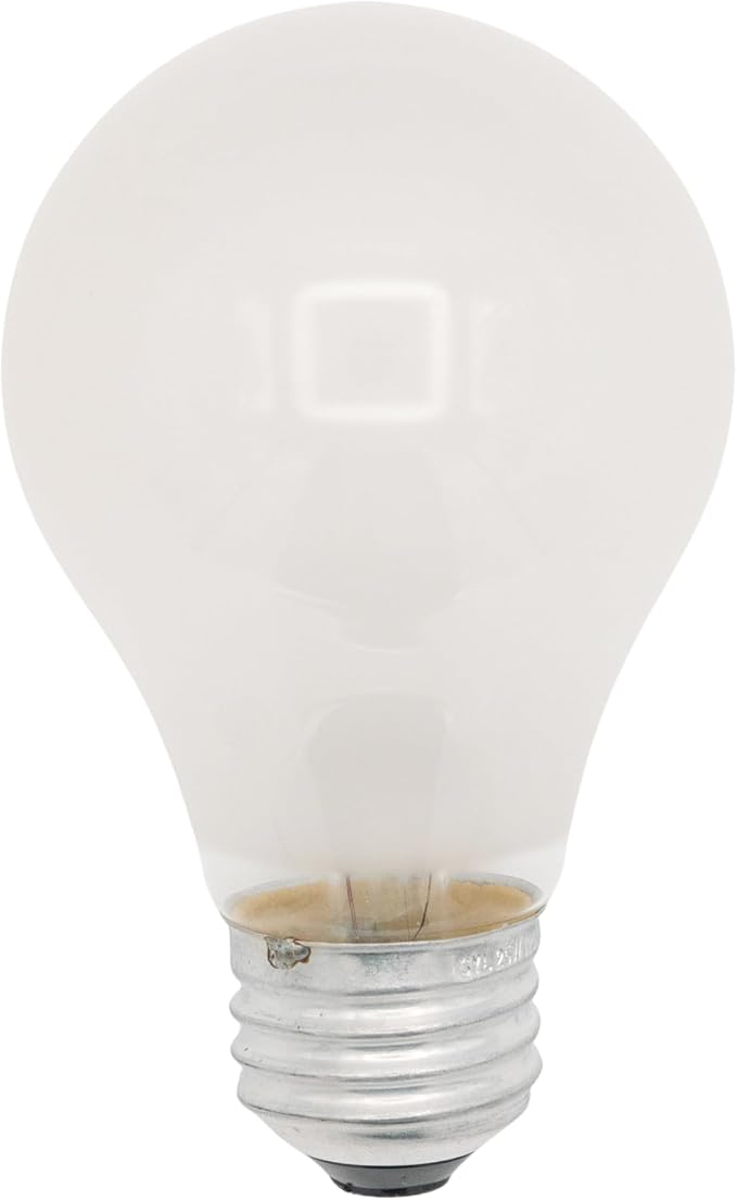 Sylvania 25 Watt Light Bulbs 2 Pack - Dimmable Incandescent A19 E26 Medium Base General Purpose Bulbs, 25W Household Light Bulbs, 120V Frosted Warm White
