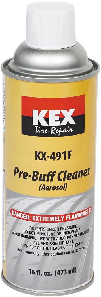 Kex Tire Repair PRe-Buff Cleaner (Aerosol) KX-491F