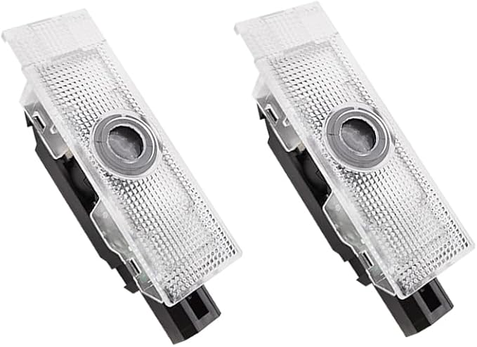 2PCS Door Lights Logo Compatible for Challenger 2015-Present, LED Ghost Shadow Welcome Puddle Projection Light Lamps Accessories (Honeycomb)