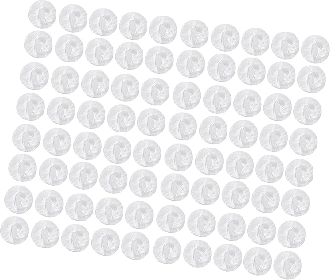 80Pcs Disposable Luggage Wheel Protectors Antislip Wear Resistant Elastic Nonwoven Fabric Covers for Suitcase Wheels