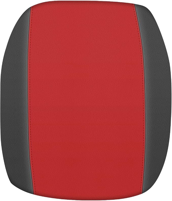 AOMSAZTO Console Covers for 2006-2011 Honda Civic Black with Red Leather