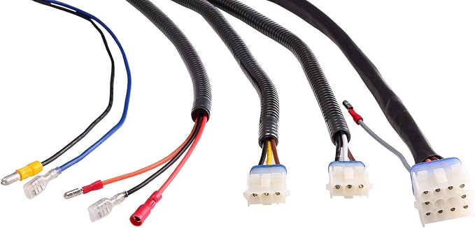 10L0L Golf Cart Bucket Harness 12V for Club Car Precedent 2008.5-Up Electric Models, 78-Inch Wire Harness, Plug & Play Installation
