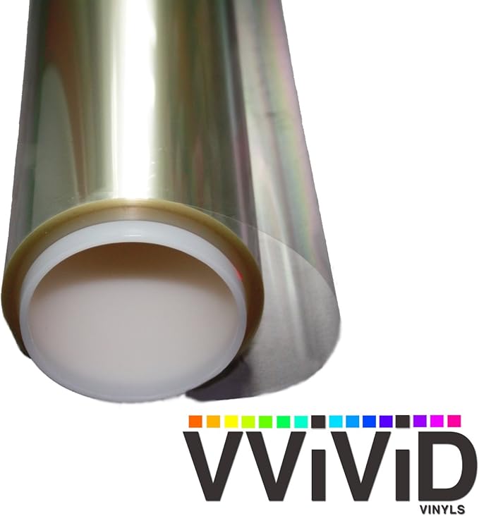 VViViD Clear Protective 8mil Shatterproof Security Window Vinyl Film Roll (30 Inch x 6.5ft)