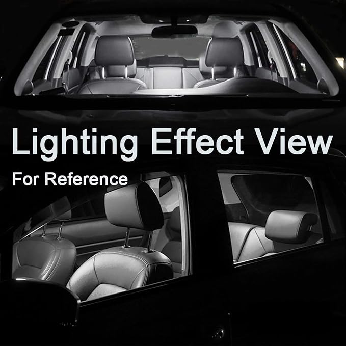AWALITED 15pcs Interior LED Lights Kit Super Bright Map Dome Bulbs for 2011-2018 2019 2020 Jeep Grand Cherokee all models