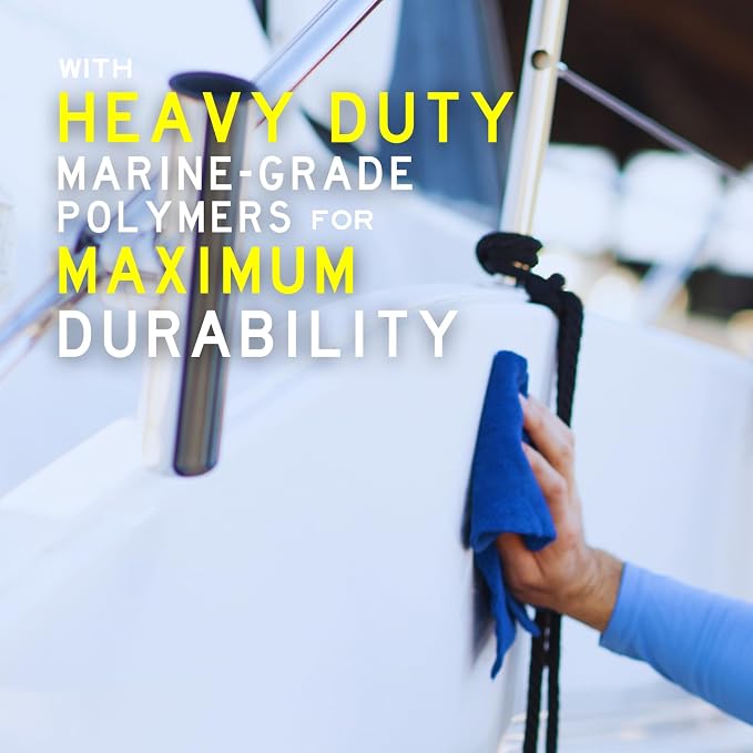 Collinite 885 Fleetwax-Marine & RV Heavy Duty Carnauba+Polymer Wax Sealant-Ultra Durable, Long-Lasting Fiberglass Protection. Provides High Gloss Shine + UV Protection + Prevents Oxidation 885 2 Pack