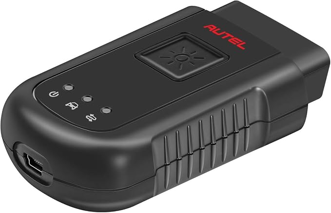 Autel MaxiSYS VCI100 Compact Bluetooth, Maxivci V100 Wireless Diagnostic Interface, Vehicle Communication Interface, OBD2 Connector Adapter Dongle, Compatible for MS906BT MK906BT