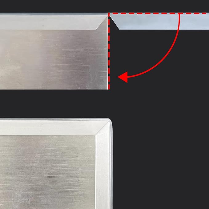 Clear Rubber Edge Trim,U Channel Silicone Rubber Edge Trim, 1/16" Slot, Fit for 0-3/32", White Color, Edge Protector for Car Doors, Sheet Metal Parts
