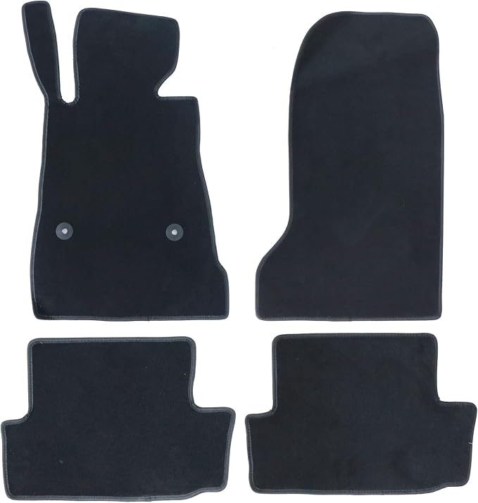 GXARTS Waterproof Car Floor Mats Carpet Full Set Fit for Chevrolet Camaro 2016 2017 2018 2019 2020 2021 2022 2023 2024 | All-Weather Protection,with Anti-Sliding Buckle