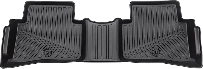 All Weather Rubber Car Floor Mats Compatible with 19-21 Hyundai Tucson TPE Rubber Full Set Includes 1st 2nd Row Front Floor Mat (for 19-21 Tucson)