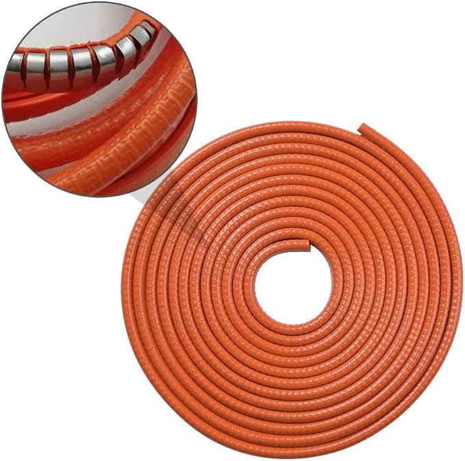 Garneck 10m(32ft) Car Door Edge Guards Rubber U Shape Edge Trim Seal Strips Protector Car Door Edge Protection for Car Auto Vehicle 10M