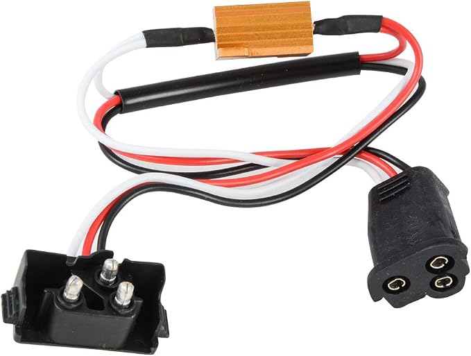 GG Grand General 83023 LED Light (3 Prong Flasher Load Equalizer Resistor Plug, 2Amp), 1 Pack