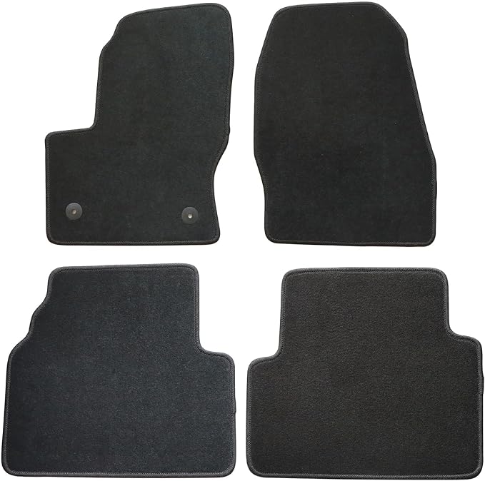GXARTS Waterproof Car Floor Mats Carpet Full Set Fit for Ford Escape 2013 2014 2015 2016 2017 2018 2019 |All-Weather Protect, with Anti Sliding Buckle