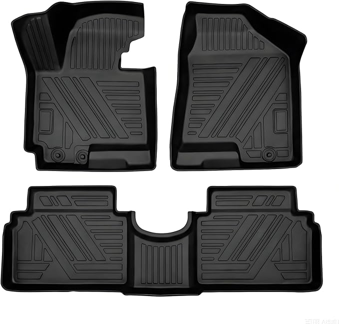 Priprilod Floor Mats Fit for Kia Sportage 2011-2016 All Weather Protector TPE Floor Liners Custom Fit Car Mats Non-Slip
