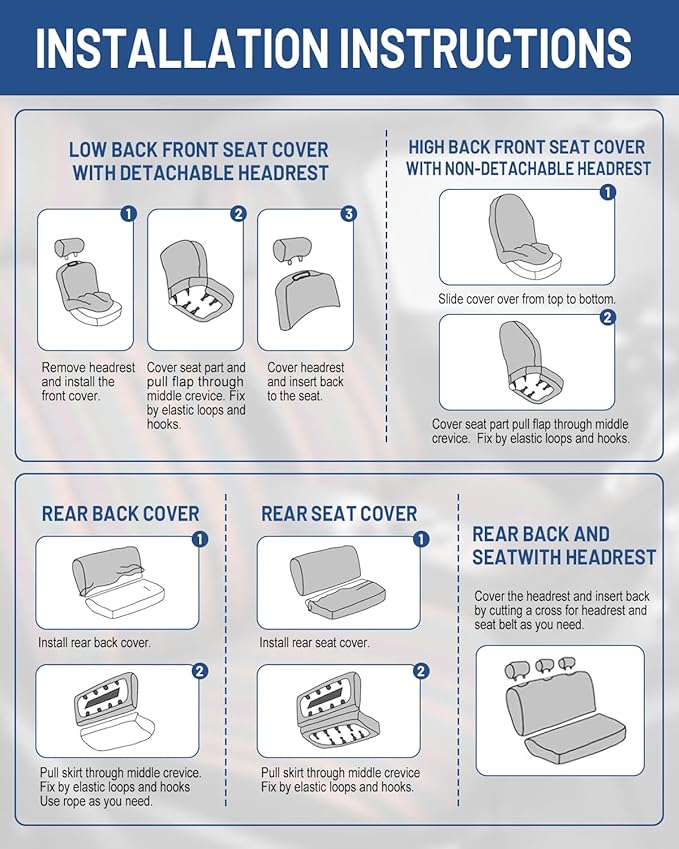 Baja Saddle Blanket Car Seat Covers Full Set with Seat Belt Pads and Steering Wheel Cover, Washable Breathable Striped Woven Cloth Seat Covers for Cars, SUV, Truck, Large Size(Red)