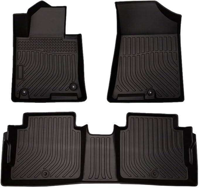 Priprilod Floor Mats Fit for Kia Optima 2011-2015 All Weather Protector TPE Floor Liners Custom Fit Car Mats Non-Slip