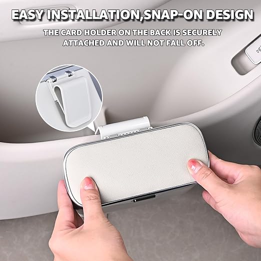 HOLDCY Car Trash Can, Waterproof Multi‑Functional Auto Trash Bin for Door/Console/Seat Back, Universal Vehicle Garbage Can for Car/Truck/SUV Drivers (Purple)