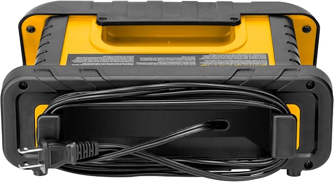 STANLEY BC40BS 15 Amp Battery Charger for Lithium or Lead Acid Batteries with 40 Amp Engine Start, Voltage and Alternator Check