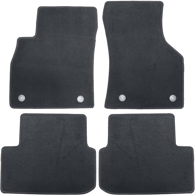 GXARTS Car Waterproof Floor Mats Carpet Full Set Fit for Volkswagen Golf 8 2020 2021 2022 2023 2024 2025 2026 | All-Weather Protect, Non-Slip Backing Automobile Floor Liner Accessories