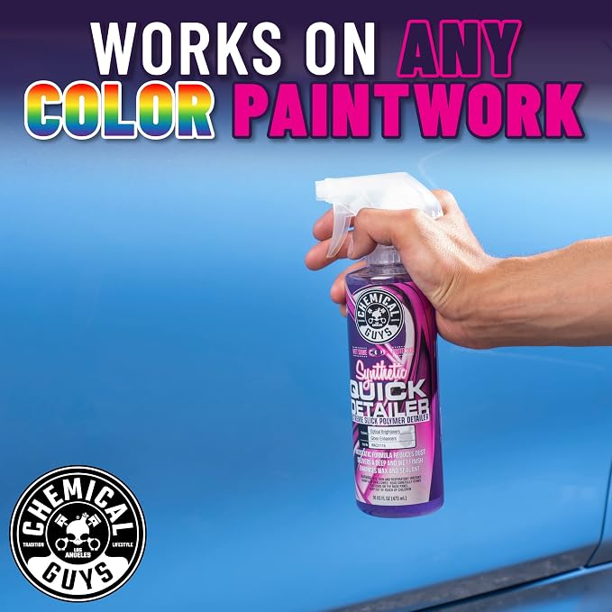 Chemical Guys WAC211 Synthetic Quick Detailer, Extreme Slick Polymer Detailer, Safe for Cars, Trucks, SUVs, Motorcycles, RVs & More, 128 fl oz (1 Gallon)