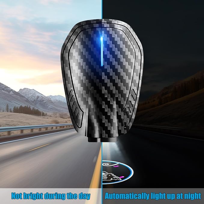 2Pcs Car Door Light Car - Door Projector Logo Light for Universal Rechargeable Courtesy LED Lights, Suitable fit All Models(wukong)