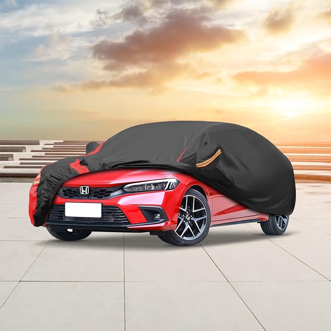 Car Cover Custom Fit for Honda Accord 2001-2025,Toyota Camry 1996-2025, Car Outdoor All-Weather Waterproof Car Cover. Heavy Duty Full Exterior Covers for Sedan.