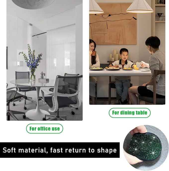 Ziciner 2PCS Bling Car Cup Holder Coaster, 2.73 Inch Anti-Slip Cup Insert Coasters, Crystal Rhinestone Auto Drink Cup Mat, Universal Interior Decor Car Accessories for Women Girls (Green)