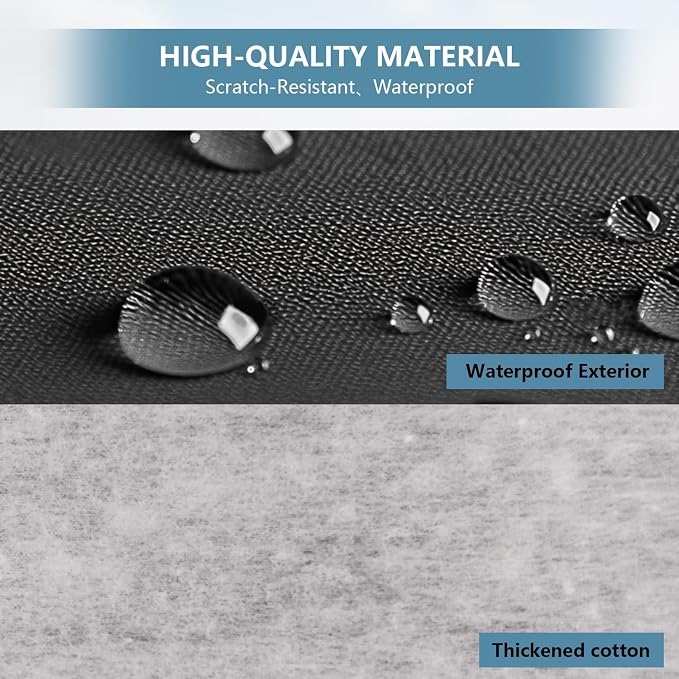 SUV Waterproof Car Cover, Up to 190" | All Weather Season, UV Protection, Snowproof, Outdoor Full Cover, Universal Fit