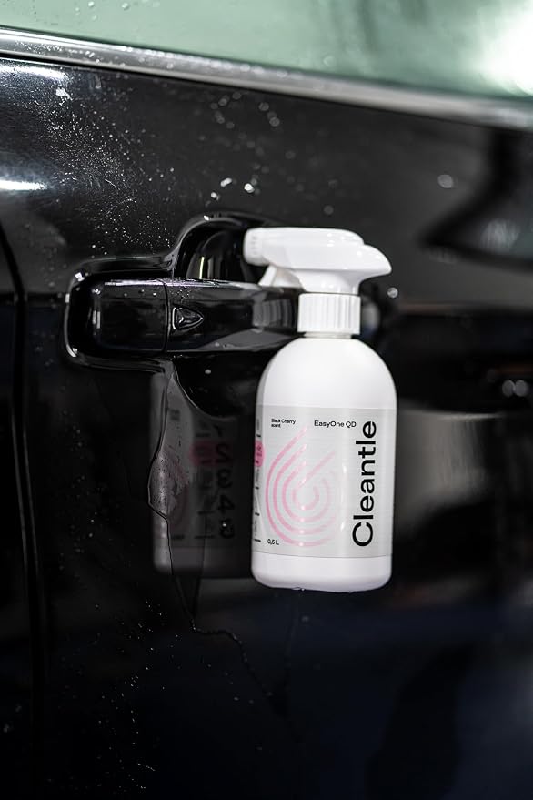 EasyOne QD – Quick Detailer Spray for High-Gloss Shine & Surface Protection – Water-Repellent Finish for Paint, Glass, Trim, Chrome – Safe on All Coated and Uncoated Surfaces – 500ml