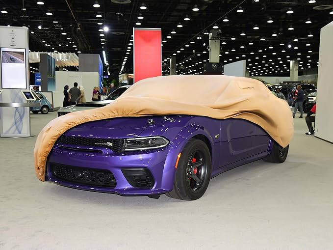 Heavy Duty Outdoor Car Cover Custom Fit for 2005-2026 Dodge Charger,Windproof All Weather Waterproof Sun Rain UV Dust Snow Protection Outdoor Car Covers
