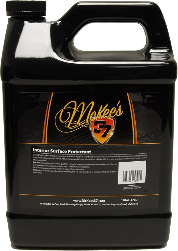 McKee's 37 MK37-381 Interior Surface Protectant, 128 oz.