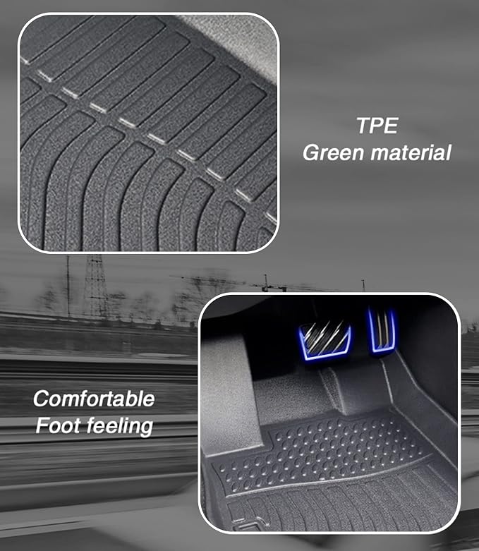 Car Floor Mats Replacement for Toyota Camry 2012-2017 Protection All Weather Custom Fit Waterproof Carpets Heavy Duty Durable Accessories Odorless Liners Front & Rear Black