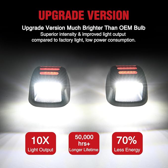 Nilight License Plate Lights Compatible with 2007 2008 2009 2010 2011 2012 2013 2014 2015 2016 2017 2018 2019 2020 2021 Nissan Frontier Navara D40 2007-2015 Titan Armada Xterra Red OLED Neon Tube