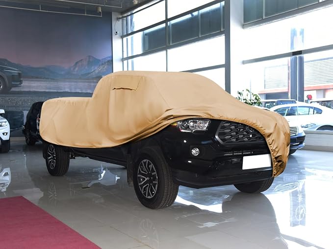 Heavy Duty Outdoor Car Cover Custom Fit for 2016-2026 Toyota Tacoma, Windproof All Weather Waterproof Sun Rain UV Dust Snow Protection Outdoor Car Covers