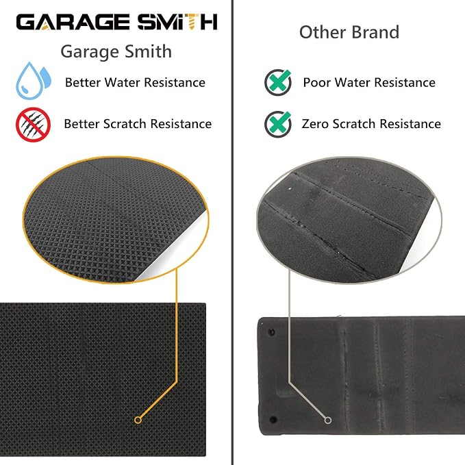 AMPULLA GWP02S Garage Wall Protector Car Door Protectors, Designed in Germany (2, Black)