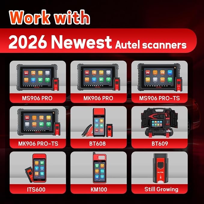 Autel MaxiVCI V200 Vehicle Communication Interface OBD2 Connector Bluetooth Adapter Work with MS906PRO MK906PRO TS ITS600 KM100 BT608 BT609 Wireless VCI200 Diagnostic DoIP CAN FD