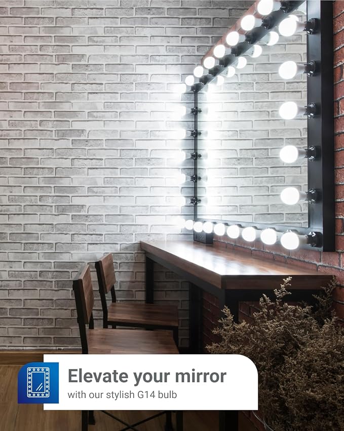 Sunco 10 Pack E12 LED Bulbs Candelabra CRI92 3000K Warm White, 5W Equivalent 40W, 450 Lumens, Small Edison Screw Base E12, Non-Dimmable, Frosted Decorative G14 Globe Vanity Light Bulbs UL.
