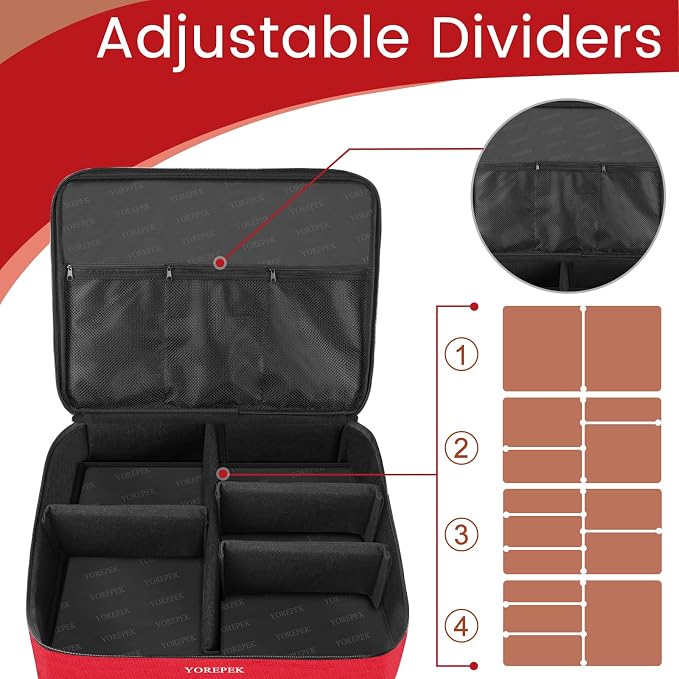 YOREPEK Golf Gifts for Men, 2 Layer Golf Trunk Organizer for 2 Pair Shoes | Waterproof Car Trunk Locker with Separate Ventilated Compartment for Balls, Tees, Clothes, Gloves, Birthday Gifts for Golfers