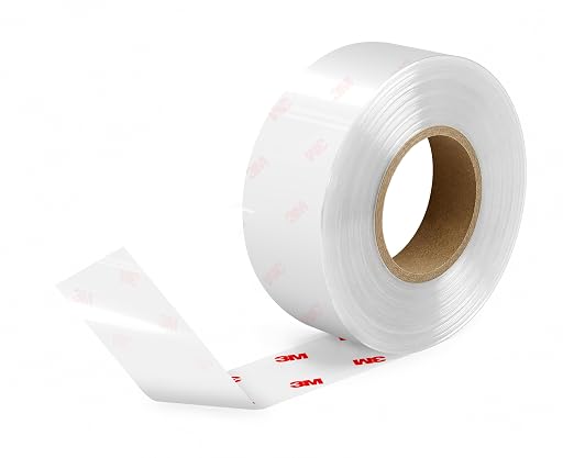 VViViD 3M Clear Paint Surface Protector Vinyl Wrap 1 Inch Wide Tape Roll (1 Inch x 300 Inch Bulk roll)