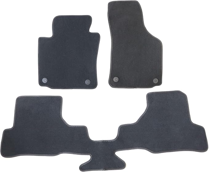 GXARTS Car Waterproof Floor Mats Carpet Full Set Fit for Volkswagen Golf GTI 2003 2004 2005 2006 2007 2008 2009 2010 2011 2012 | All-Weather Protect, Non-Slip Backing Automobile Floor Liner