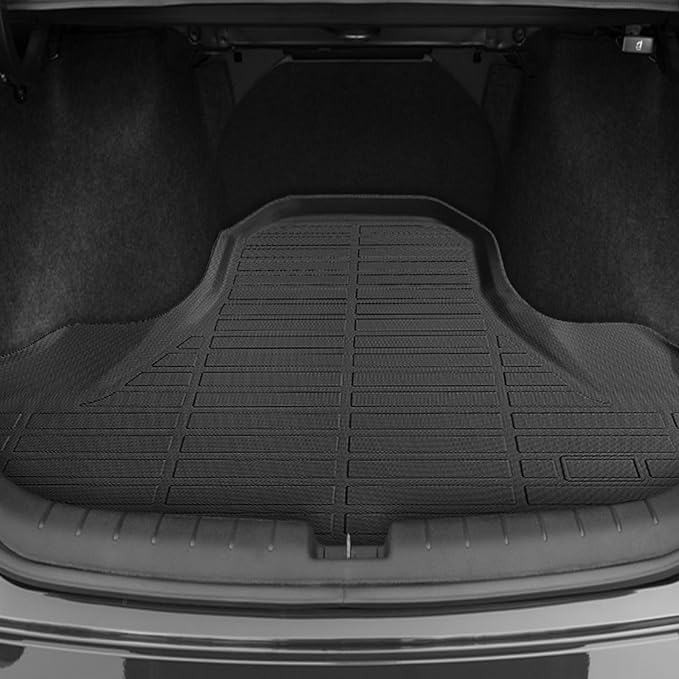 Floor Mats for Honda Accord Sedan 2008-2012(Gas ONLY), NOT for Coupe | Custom Fit Accord Sedan LX LX-S EX EX-L LX-P SE LX Premium Floor Mats, TPE All Weather Protection Waterproof Cargo Liner