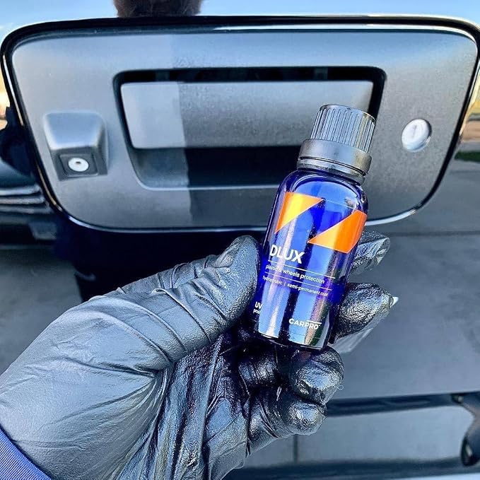 CARPRO CQUARTZ DLUX Wheel and Trim Coat 30mL - Ceramic Coating UV Protection for Wheels and Exterior Plastics, Rubber, and Metals