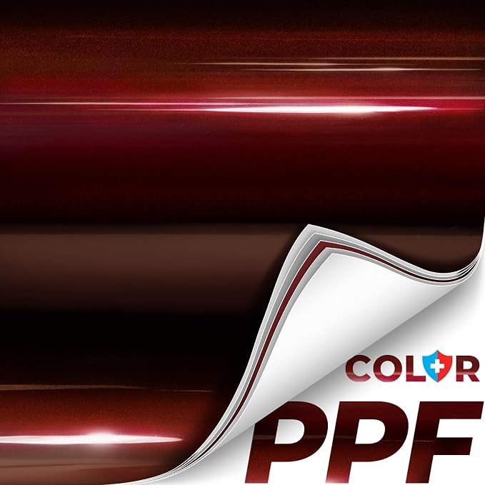 ColorFusion PPF by VViViD, Gloss Demon Dry Apply PPF Vinyl Car Wrap Roll 60ft x 5ft