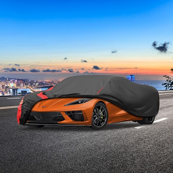 Car Cover Automobiles Waterproof All Weather for for Sports Coupe,Universal Fit Mazda Miata/MX-5, BMW Z3, Honda S2000, Chrysler Crossfire, Saturn Sky, Pontiac Solstice etc.(See Size Chart)