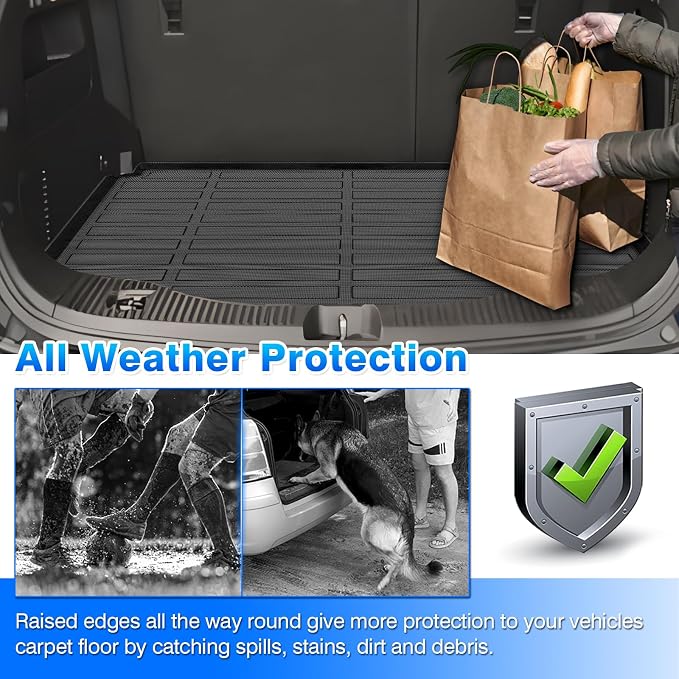 Cartist Floor Mats & Cargo Liner Custom Fit for Chevrolet Chevy Trax 2014-2023/2013-2023 Buick Encore (Not fit Encore GX) Accessories All Weather Heavy Duty